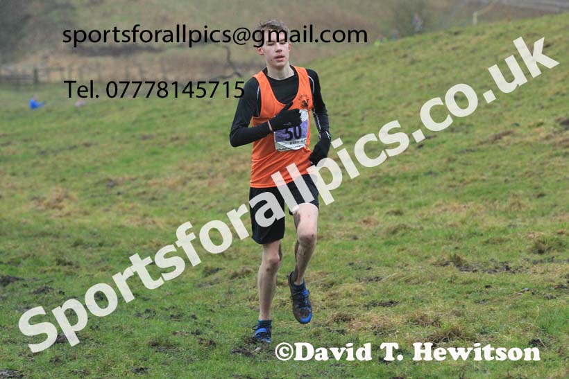 Mens under-17s 2022 North Eastern Harrier League, Thornley Farm, Peterlee, County Durham. Photo: David T. Hewitson/Sports for All Pics